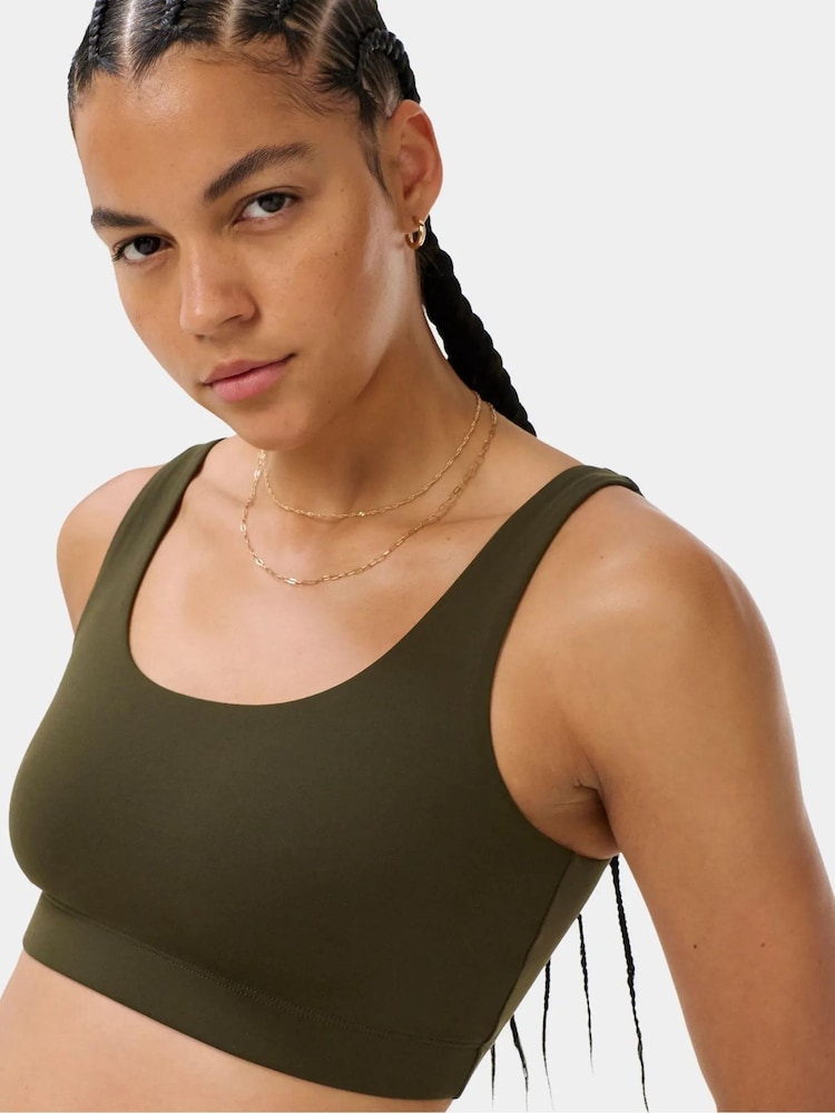 Sweaty Betty Green All Day Bralette - Image 1 of 6 Sweaty Betty Green All Day Bralette - Image 1 of 6