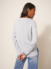 White Stuff Grey Jumper - Image 2 of 6
