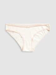 Black/White/Nude Bikini Cotton Knickers 5 Pack - Image 2 of 9