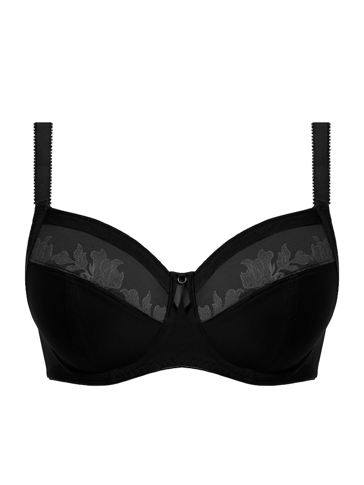 Fantasie Black Illusion Underwire Side Support Bra - Image 7 of 7