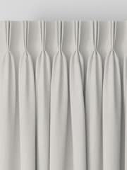 Laura Ashley Dove Grey Swanson Made to Measure Curtains - Image 5 of 9