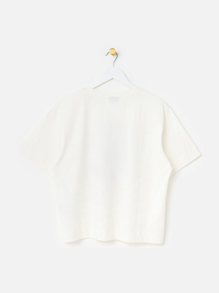 Oliver Bonas White La Frutta Market Graphic T-Shirt - Image 2 of 5 Oliver Bonas White La Frutta Market Graphic T-Shirt - Image 2 of 5