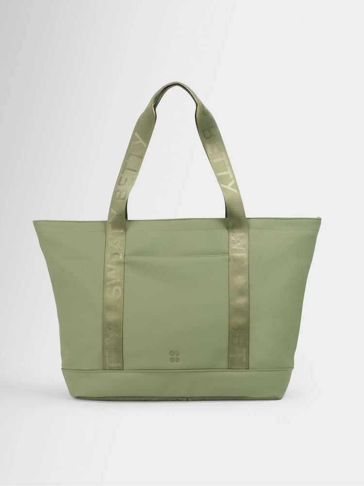 Sweaty Betty Green City Goer Tote Bag - Image 1 of 6 Sweaty Betty Green City Goer Tote Bag - Image 1 of 6