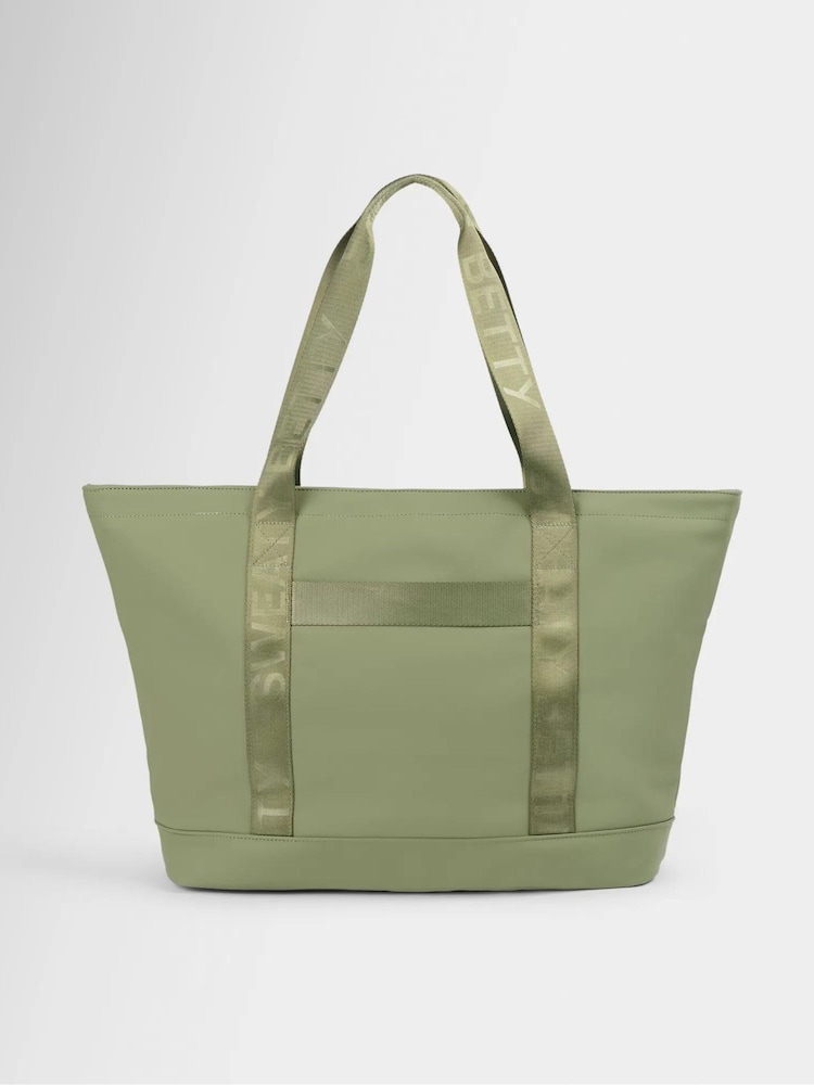 Sweaty Betty Green City Goer Tote Bag - Image 2 of 6 Sweaty Betty Green City Goer Tote Bag - Image 2 of 6