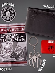 Peers Hardy Black Spiderman Wallet and Keyring Collectors Gift Set - Image 2 of 9