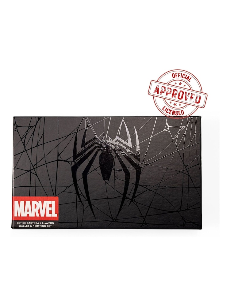 Peers Hardy Black Spiderman Wallet and Keyring Collectors Gift Set - Image 9 of 9 Peers Hardy Black Spiderman Wallet and Keyring Collectors Gift Set - Image 9 of 9