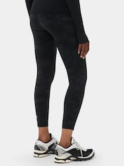 Sweaty Betty Black Camo Power 7/8 Piping Workout Leggings - Image 4 of 6