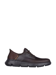 Skechers Brown Garza Gervin Slip In Shoes - Image 1 of 4
