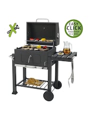 Tepro Black Garden Toronto Click Charcoal BBQ Grill - Image 1 of 1