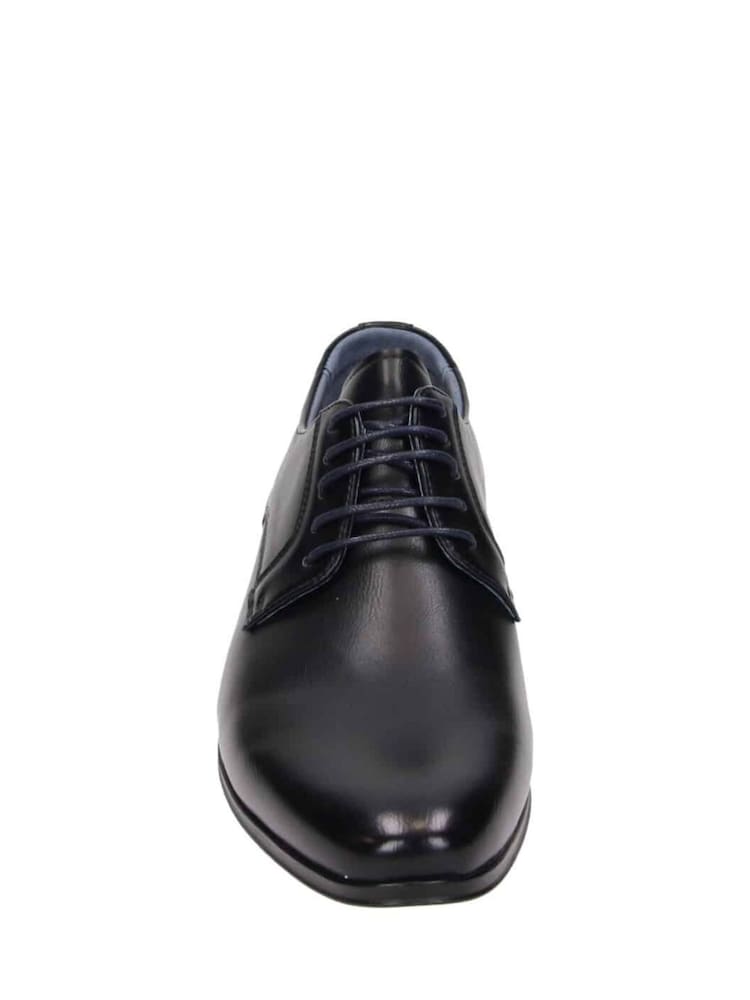 Novo Black NOEL Smart Lace Up Derby Shoes - Image 2 of 4 Novo Black NOEL Smart Lace Up Derby Shoes - Image 2 of 4