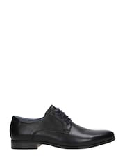 Novo Black NOEL Smart Lace Up Derby Shoes - Image 4 of 4