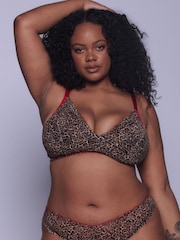 Lemonade Dolls Leopard Lace Printed Fuller Cup Bralette - صورة 5 من 5