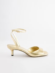 Gold Forever Comfort® Low Heeled Sandals - Image 7 of 10