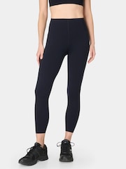 Sweaty Betty Black Ultimate Train Perforated Split Back T-Shirt - Image 3 of 6
