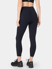 Sweaty Betty Black Ultimate Train Perforated Split Back T-Shirt - Image 4 of 6