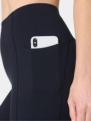 Sweaty Betty Black Ultimate Train Perforated Split Back T-Shirt - Image 5 of 6