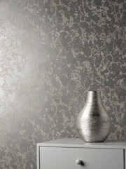 Decorline Silver Marble Wallpaper - Image 1 of 2