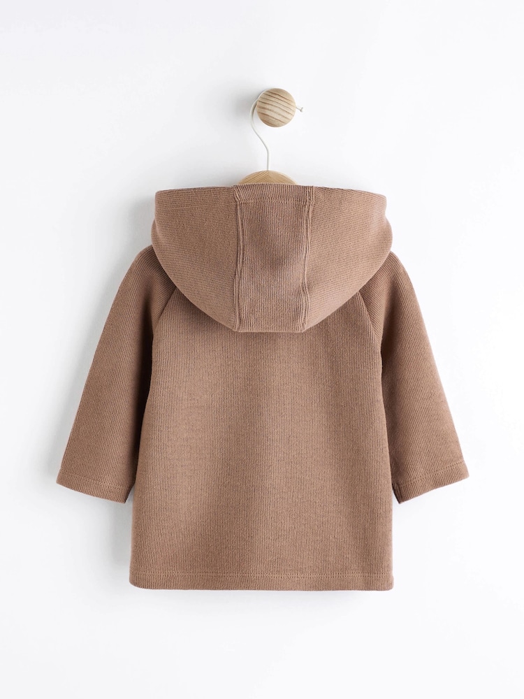 Brown Bear Cosy Baby Jersey Jacket (0mths-2yrs) - Image 2 of 7