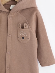 Brown Bear Cosy Baby Jersey Jacket (0mths-2yrs) - Image 3 of 7