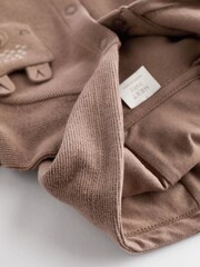 Brown Bear Cosy Baby Jersey Jacket (0mths-2yrs) - Image 5 of 7
