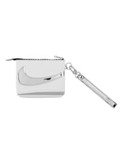 Nike White Cortez Icon Wristlet Pouch - Image 1 of 2