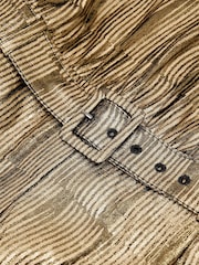 Reiss Gold Eloise Metallic Sleeveless Belted Wide-Leg Jumpsuit - Image 8 of 8