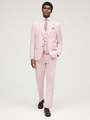Pink Regular Fit Motionflex Stretch Suit Jacket - Image 2 of 10