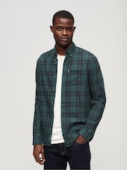 Зеленый - Superdry Vintage 100% хлопок - Изображение 1 из 6