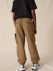 Tan Brown Lined Parachute Cargo Trousers (3-16yrs) - Image 3 of 6