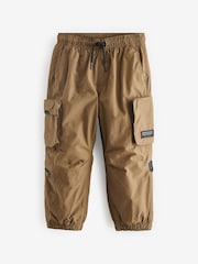 Tan Brown Lined Parachute Cargo Trousers (3-16yrs) - Image 5 of 6