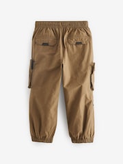 Tan Brown Lined Parachute Cargo Trousers (3-16yrs) - Image 6 of 6
