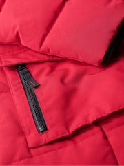 Superdry Red Everest Longline Puffer Coat - Image 5 of 6