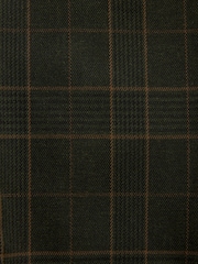 Green Slim Slim Fit Trimmed Check Suit Trousers - Image 9 of 9
