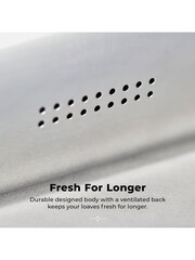 Tower White Solitaire Bread Bin - Image 8 of 10
