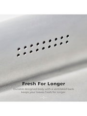 Tower White Solitaire Bread Bin - Image 3 of 5