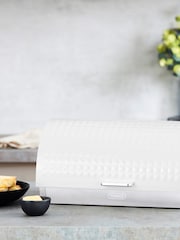 Tower White Solitaire Bread Bin - Image 5 of 5