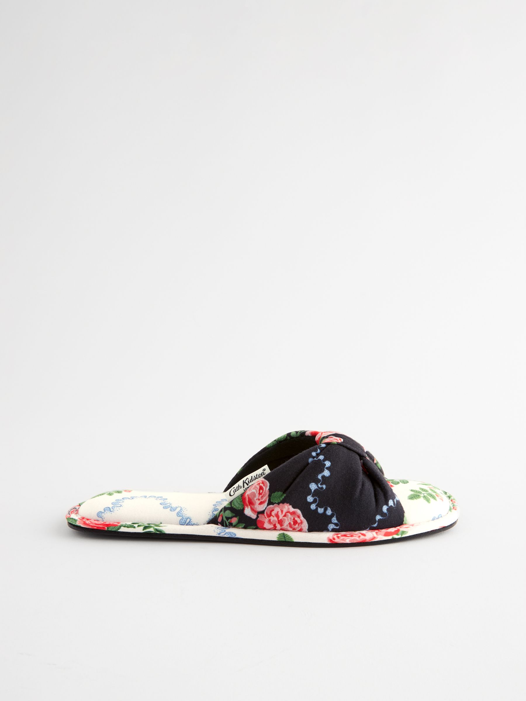 Buy Cath Kidston Monochrome Bow Mule Slippers from Next USA
