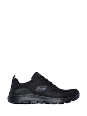 Skechers Black Flex Advantage Mens 5.0 Trainers - Image 1 of 5