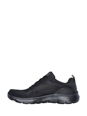Skechers Black Flex Advantage Mens 5.0 Trainers - Image 5 of 5