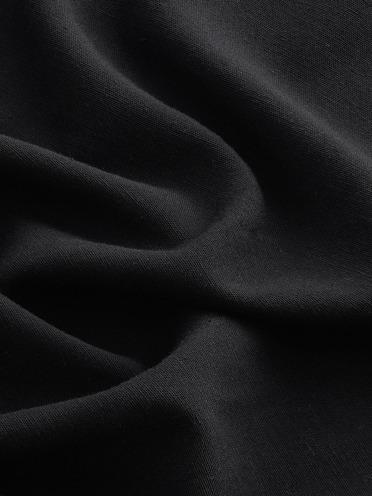 Black/Cream Embroidered Strappy Midaxi Summer Dress - Image 7 of 7