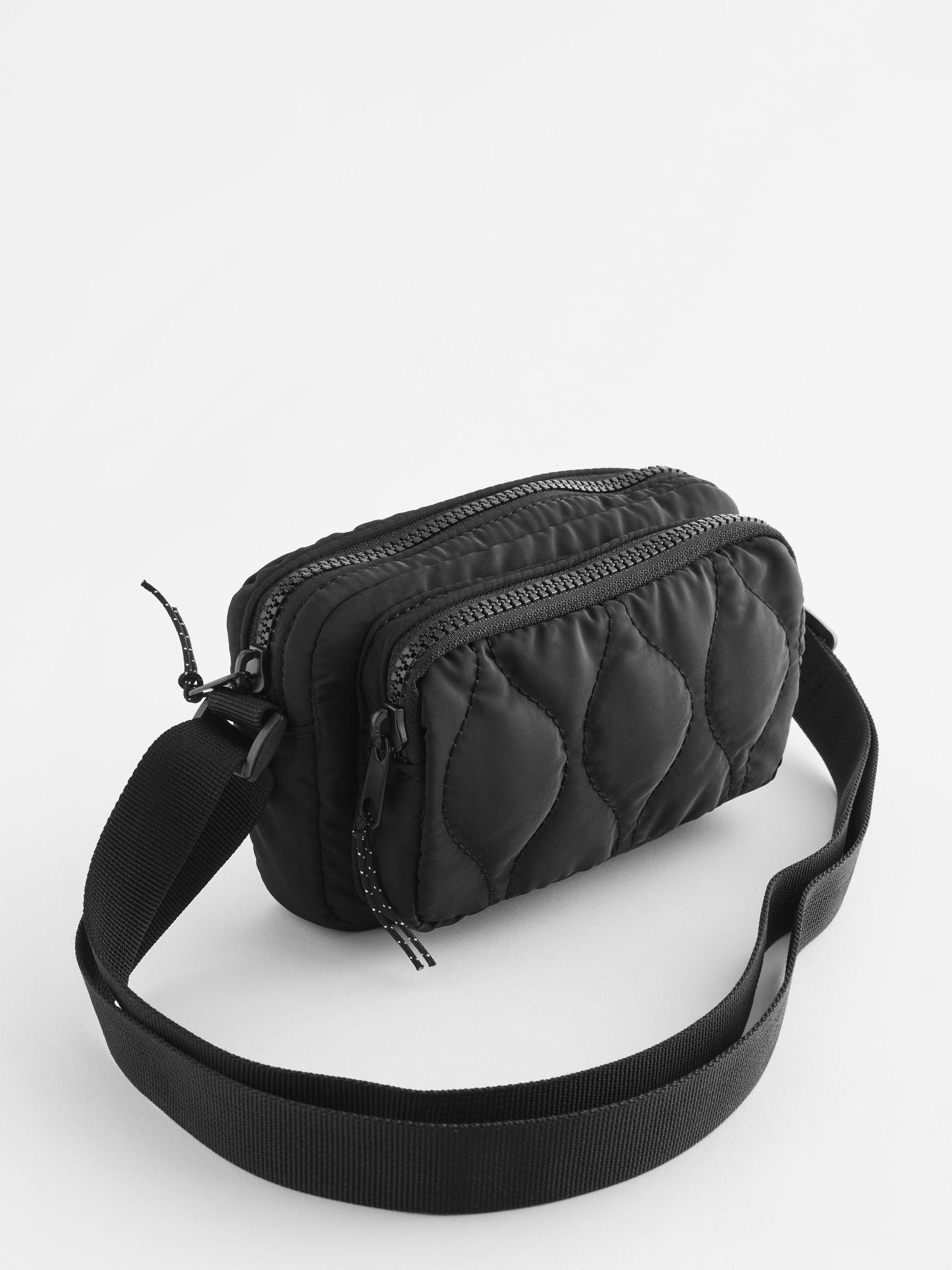 Buy Black Quilted Cross Body Bag from Next Luxembourg