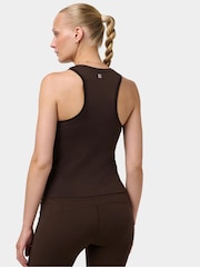 Sweaty Betty Black Power 7/8 Piping Workout Leggings - Image 4 of 5
