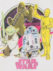 Peers Hardy Cream Star Wars Canvas Shopping Tote Bag for Travel, Everyday Wear and School - Image 2 of 2