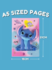 Peers Hardy Pink Lilo & Stitch Notebook And Fluffy Ink Pen Set - Image 3 of 8