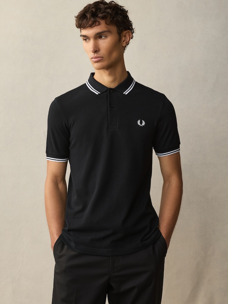 Fred Perry Twin Tipped Polo Shirt - Image 1 of 9