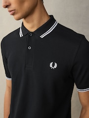 Fred Perry Twin Tipped Polo Shirt - Image 4 of 9