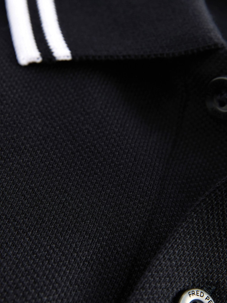Fred Perry Twin Tipped Polo Shirt - Image 8 of 9