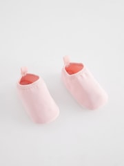 Pink Swim Sock Baby Shoes (0-24mths) - Image 1 of 5