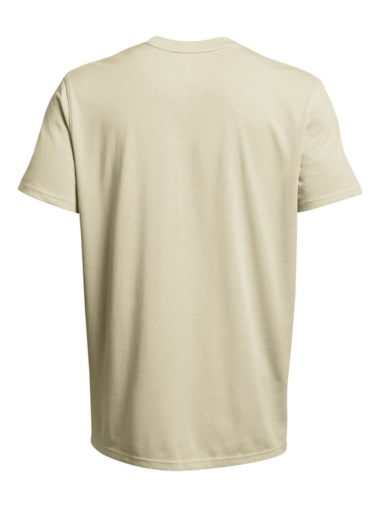 Under Armour Cream Under Armour Cream No Style Family Assigned T-Shirt - Image 3 of 3 Under Armour Cream Under Armour Cream No Style Family Assigned T-Shirt - Image 3 of 3