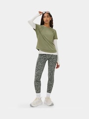 Sweaty Betty Green Breathe Easy Mesh T-Shirt - Image 2 of 6